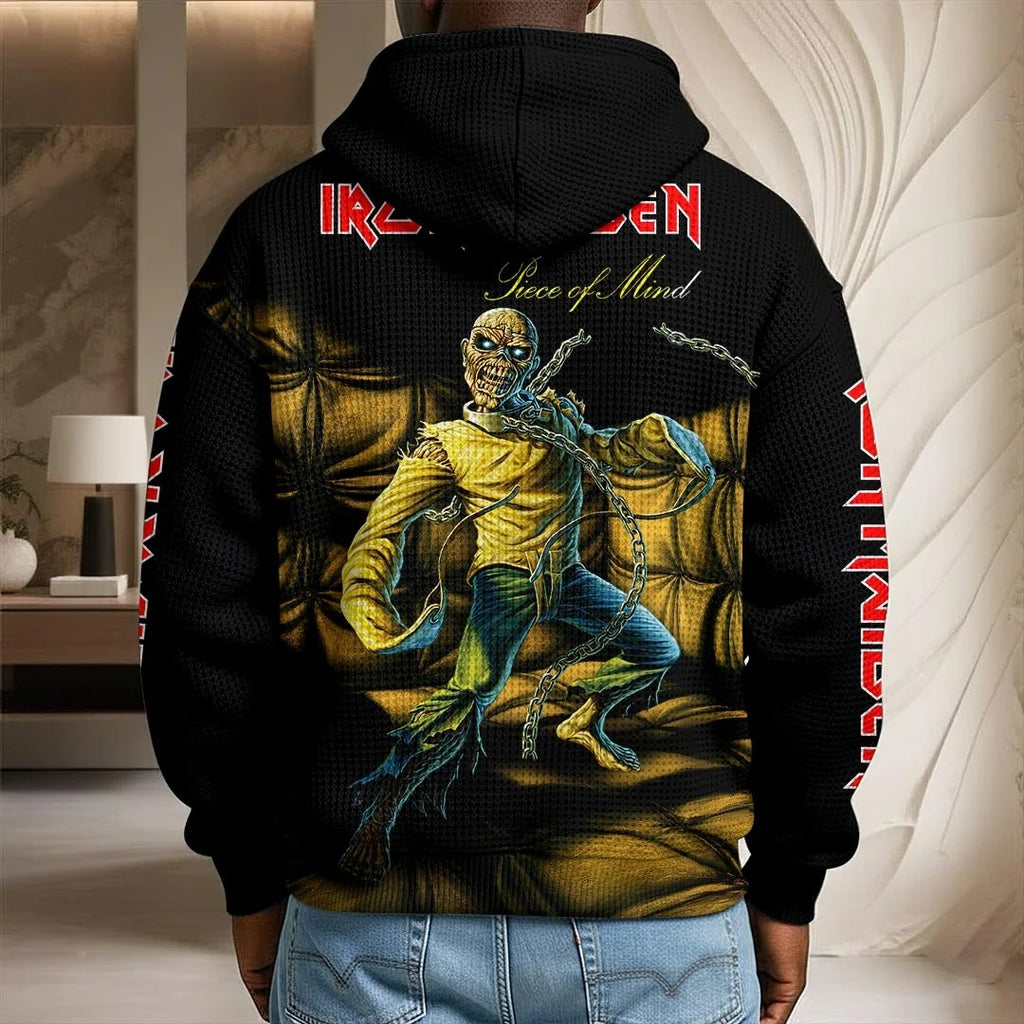 Iron Maiden 3D Unisex Waffle Hoodie – HOATT20605