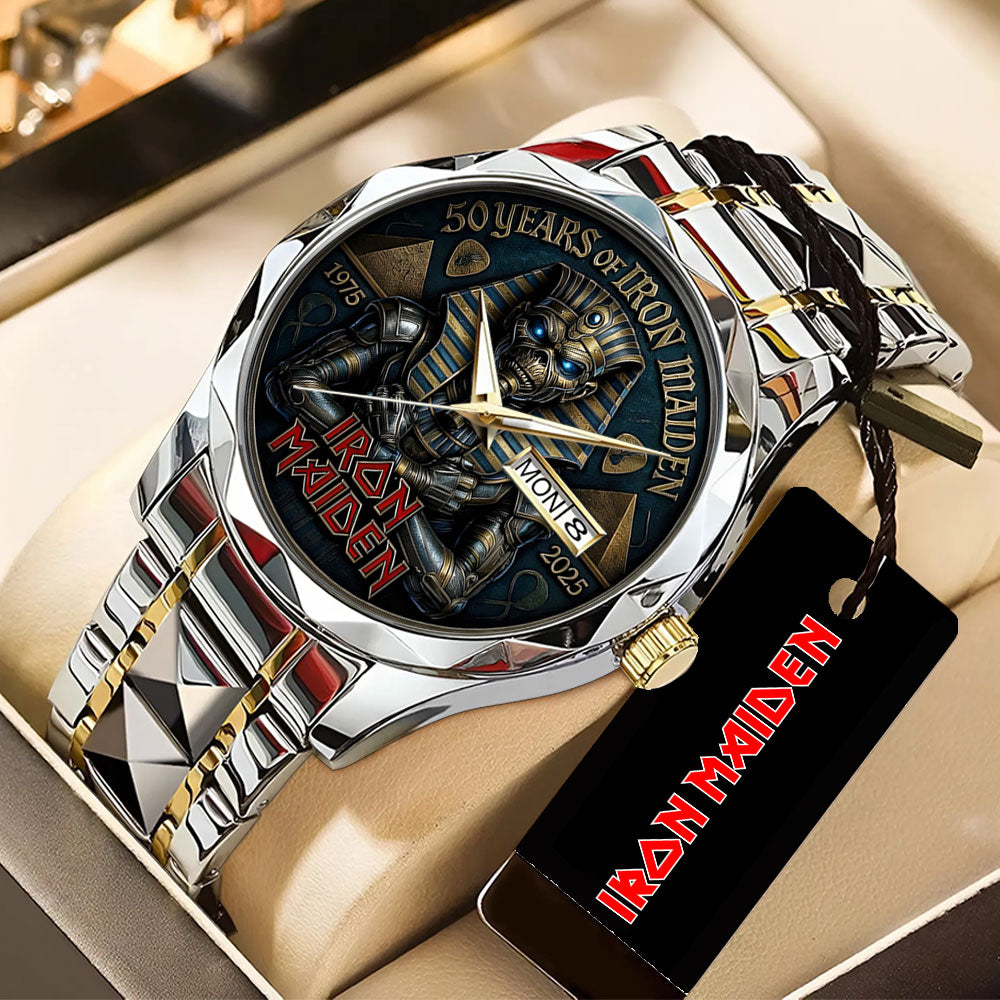 Iron Maiden 50 Years Alloy Luxury Quartz Watch – TANTN24685