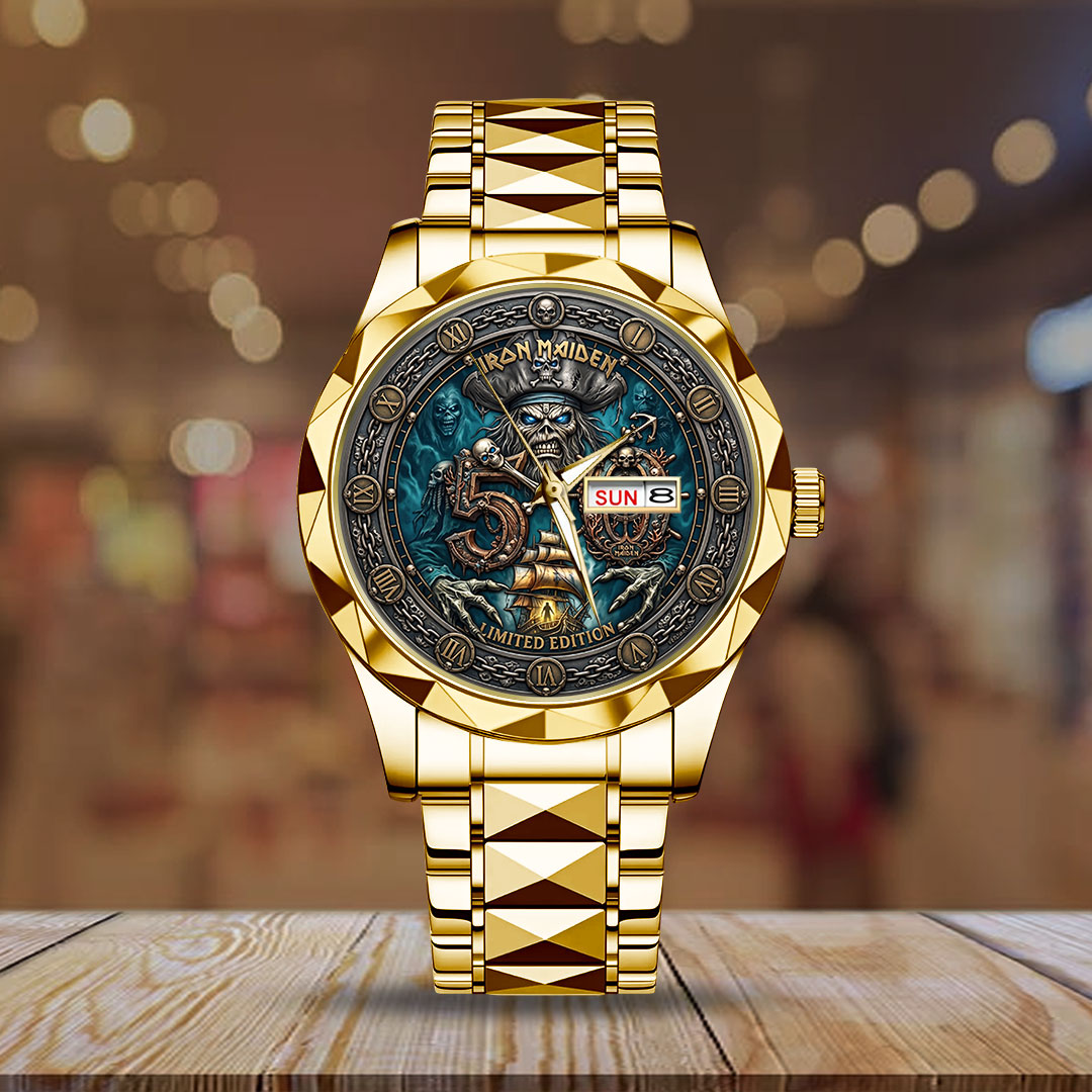 Iron Maiden 50th Anniversary Alloy Luxury Quartz Watch – TMTHU8054