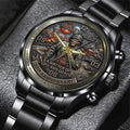 Iron Maiden: A Matter of Life and Death 20th Anniversary Black Stainless Steel Watch – TMTHU8871