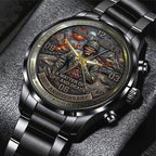 Iron Maiden: A Matter of Life and Death 20th Anniversary Black Stainless Steel Watch – TMTHU8871