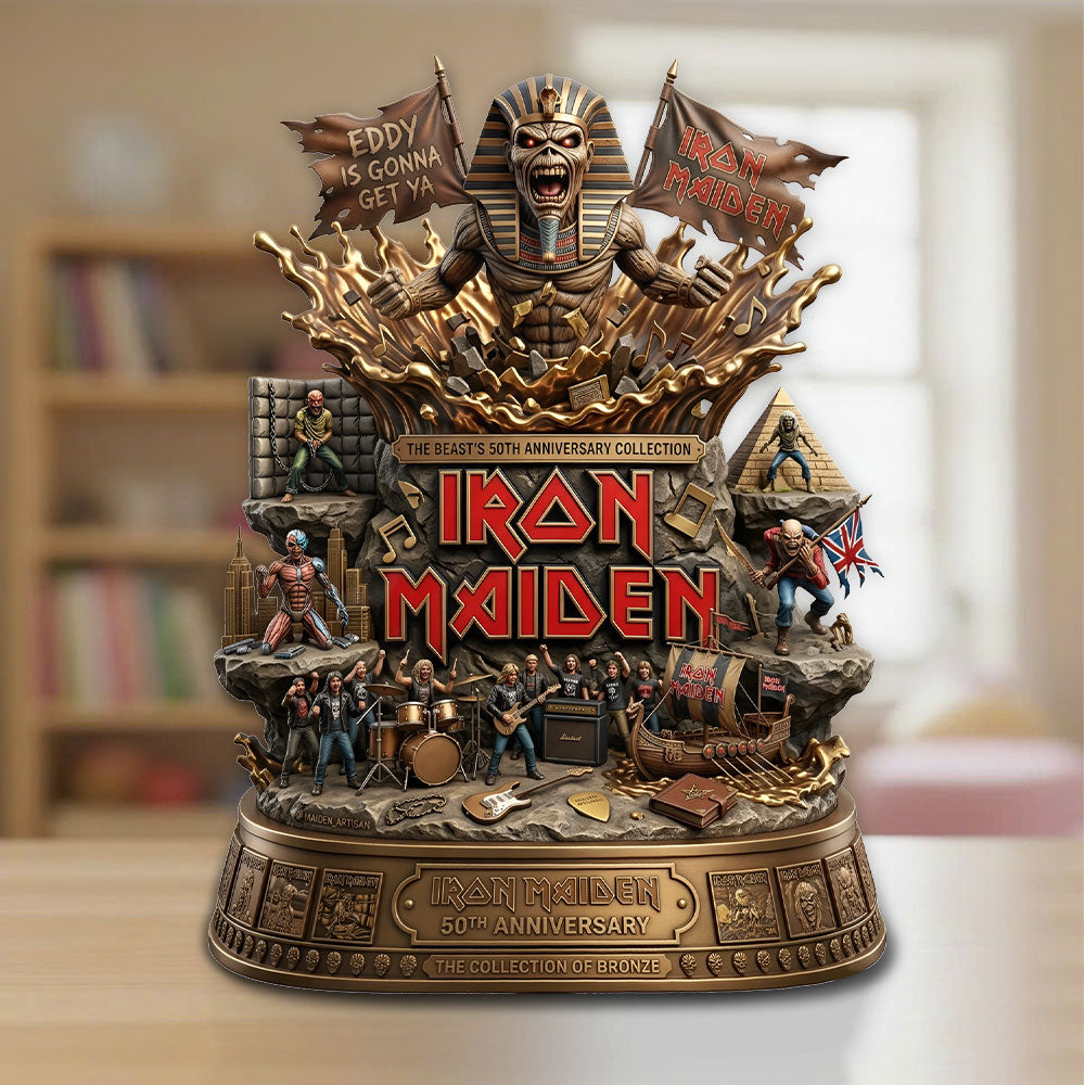 Iron Maiden Custom Shape Acrylic Plaque – TMTHU5441