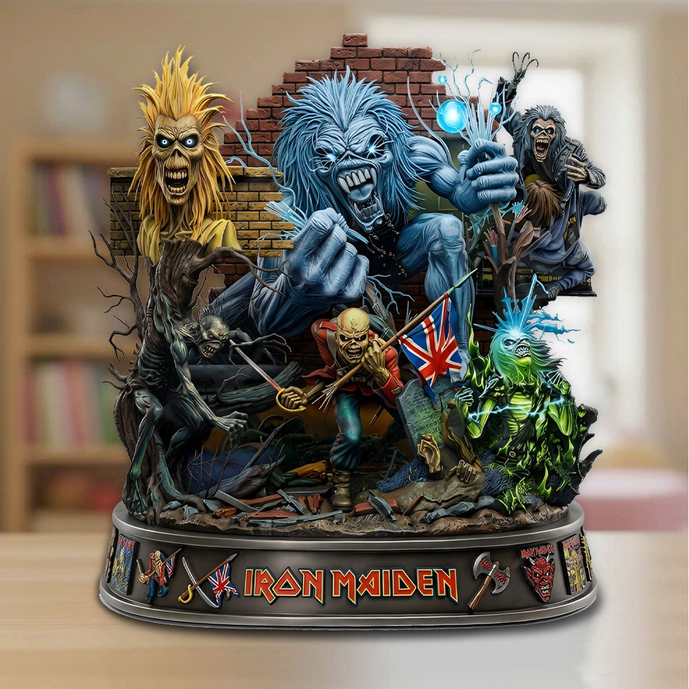Iron Maiden Custom Shape Acrylic Plaque – TMTHU5489