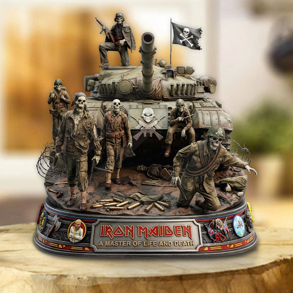 Iron Maiden Custom Shape Acrylic Plaque – TMTHU5494