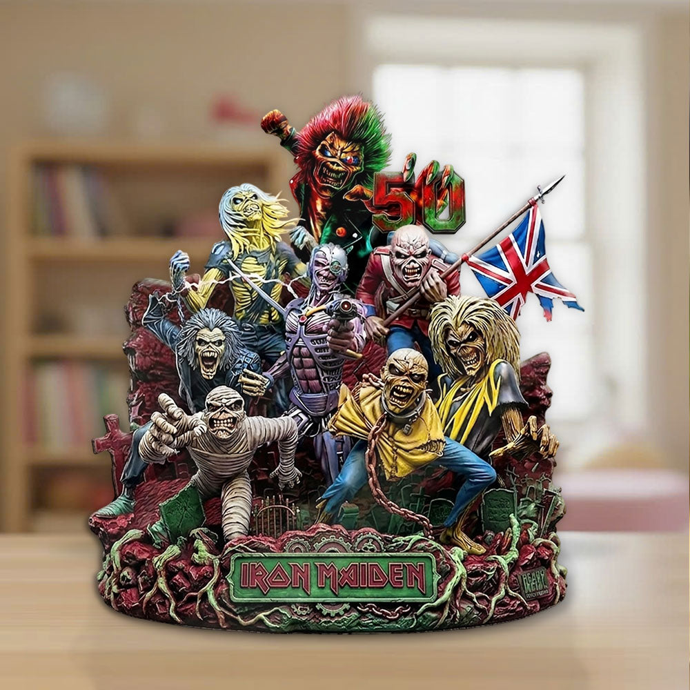 Iron Maiden Custom Shape Acrylic Plaque – TMTHU5632