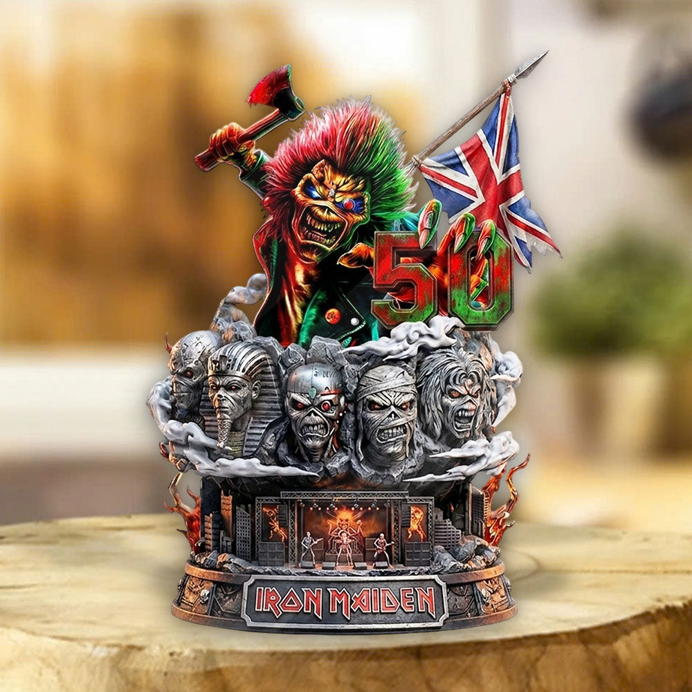 Iron Maiden Custom Shape Acrylic Plaque – TMTHU5633