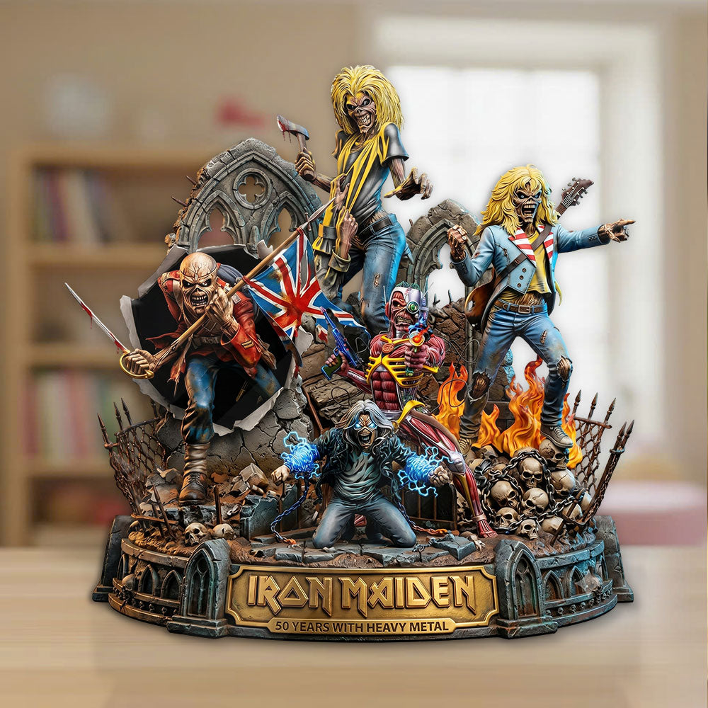 Iron Maiden Custom Shape Acrylic Plaque – TMTHU6706