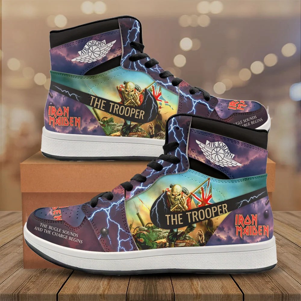 Iron Maiden AJ1 Sneaker – TMTHU8977