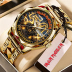 Iron Maiden Alloy Luxury Quartz Watch – TMTHU4936