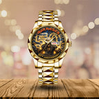 Iron Maiden Alloy Luxury Quartz Watch – TMTHU4936
