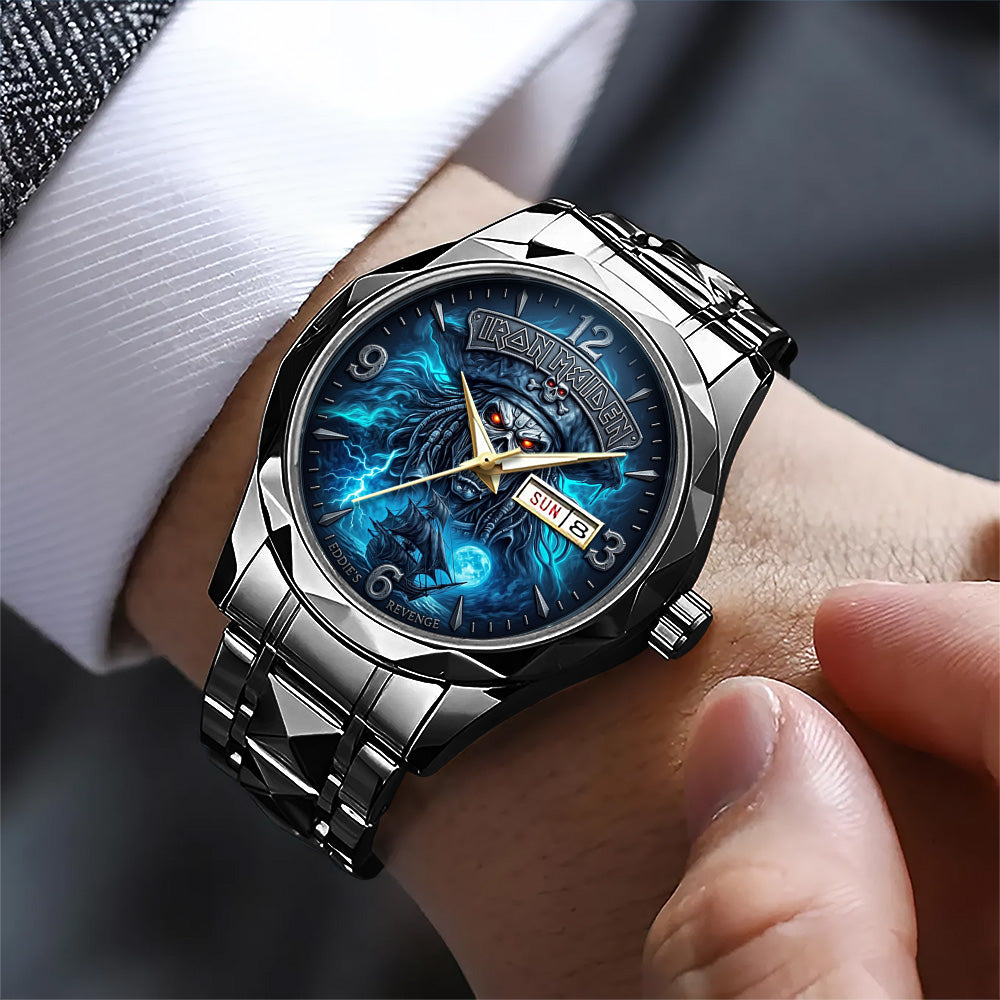 Iron Maiden Alloy Luxury Quartz Watch – TMTHU7905