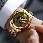 Iron Maiden Alloy Luxury Quartz Watch – GNE 3986