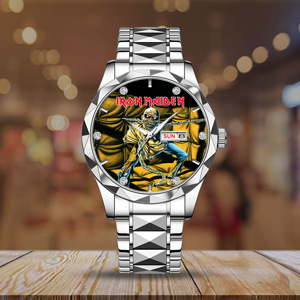 Iron Maiden Alloy Luxury Quartz Watch – HOATT 11416