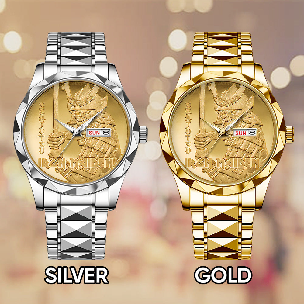 Iron Maiden Alloy Luxury Quartz Watch – HOATT 11675