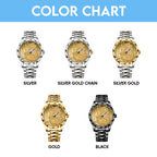 Iron Maiden Alloy Luxury Quartz Watch – HOATT 11675