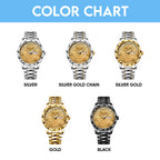 Iron Maiden Alloy Luxury Quartz Watch – HOATT 11676