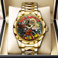 Iron Maiden Alloy Luxury Quartz Watch – HOATT19957