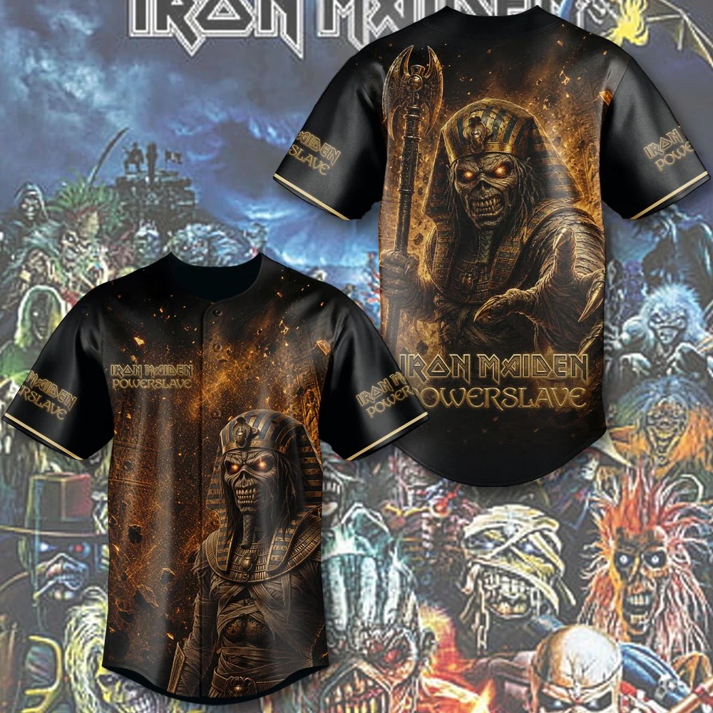 Iron Maiden Baseball Jersey – TMTHU8741