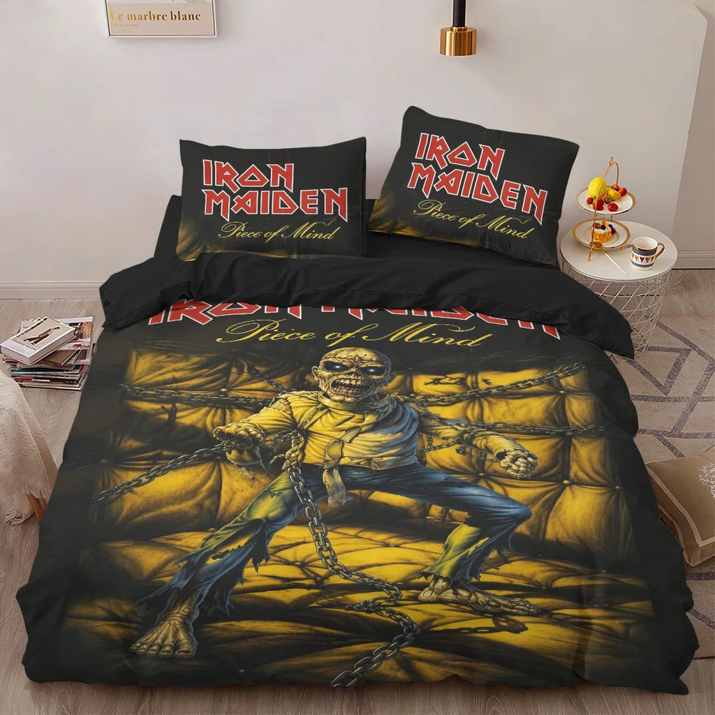 Iron Maiden 3-Piece Duvet Bedding Set – TMTHU8777
