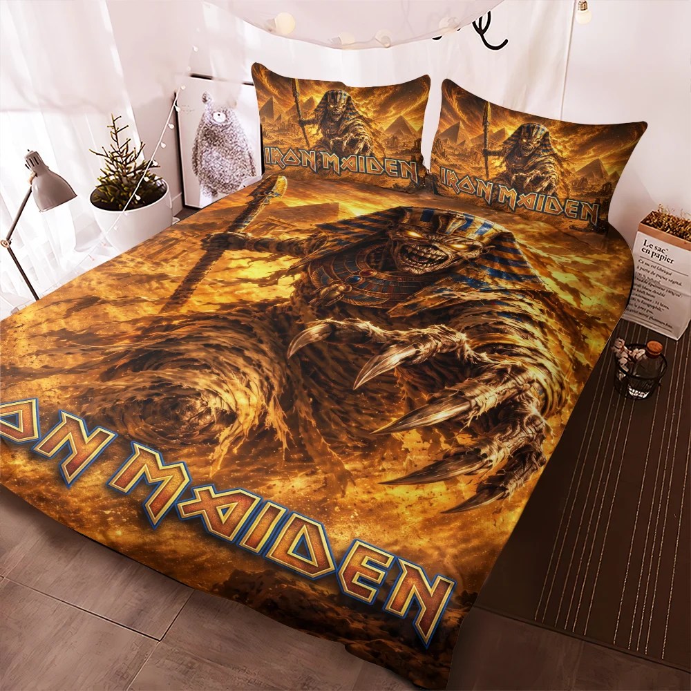 Iron Maiden 3-Piece Duvet Bedding Set – TMTHU9921