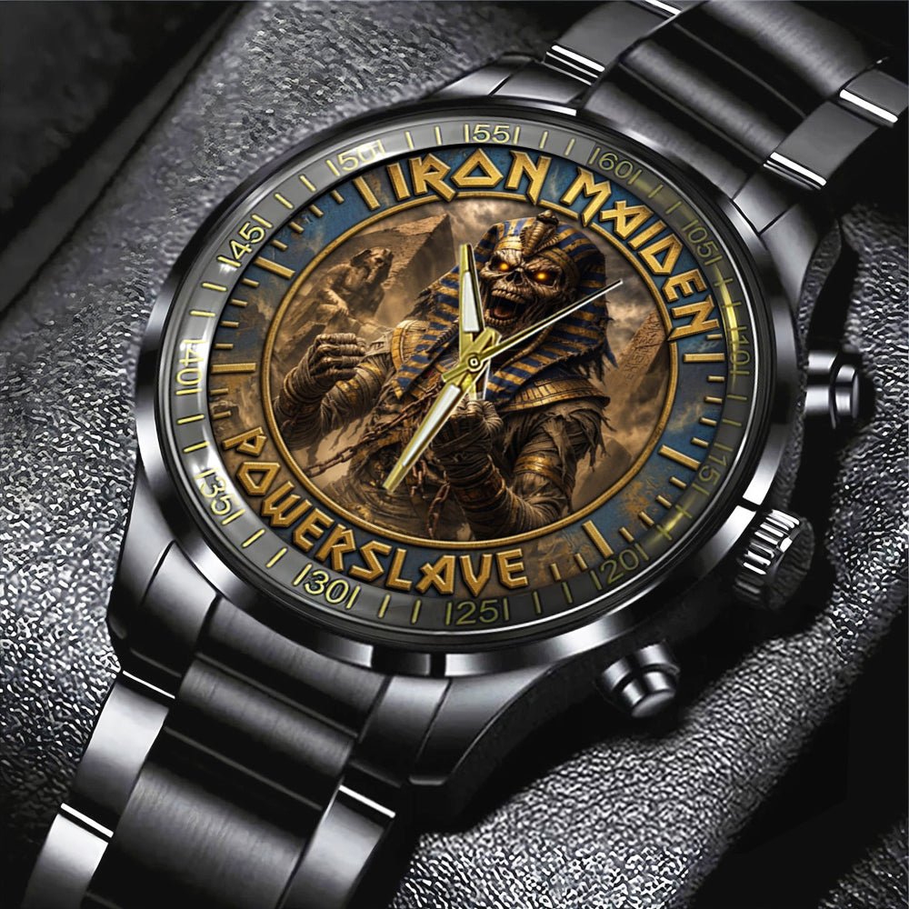 Iron Maiden Black Stainless Steel Watch – TMTHU7574