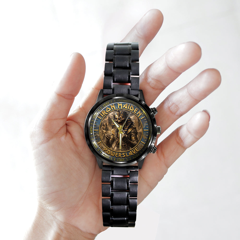 Iron Maiden Black Stainless Steel Watch – TMTHU7574