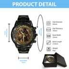 Iron Maiden Black Stainless Steel Watch – TMTHU7574