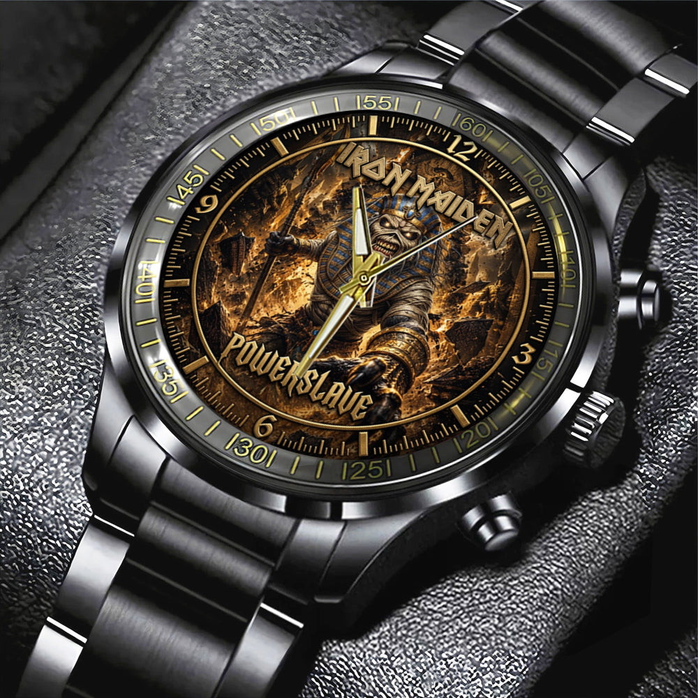 Iron Maiden Black Stainless Steel Watch – TMTHU7575