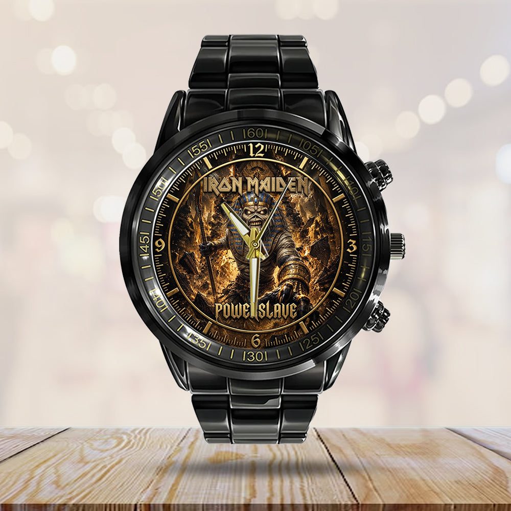 Iron Maiden Black Stainless Steel Watch – TMTHU7575