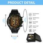 Iron Maiden Black Stainless Steel Watch – TMTHU7575