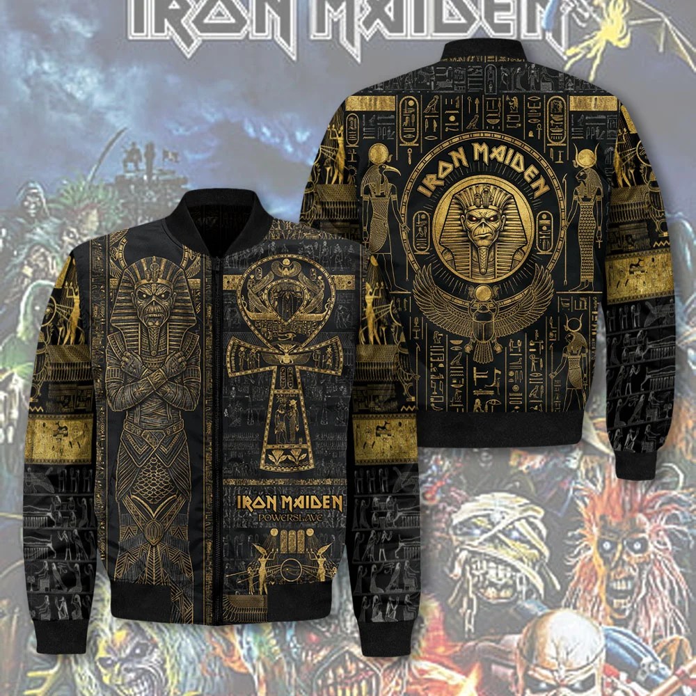 Iron Maiden 3D Bomber Jacket – TMTHU9534