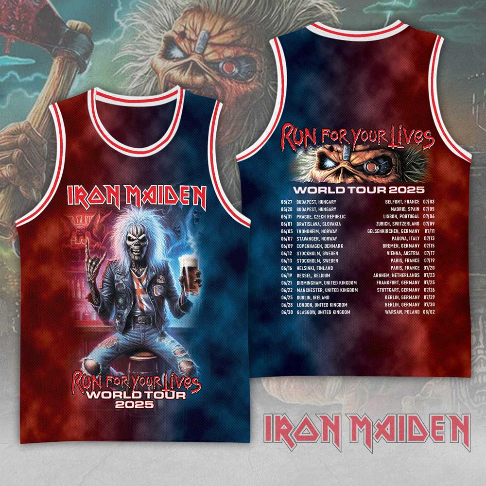 Iron Maiden Basketball Jersey – MAITM 11998