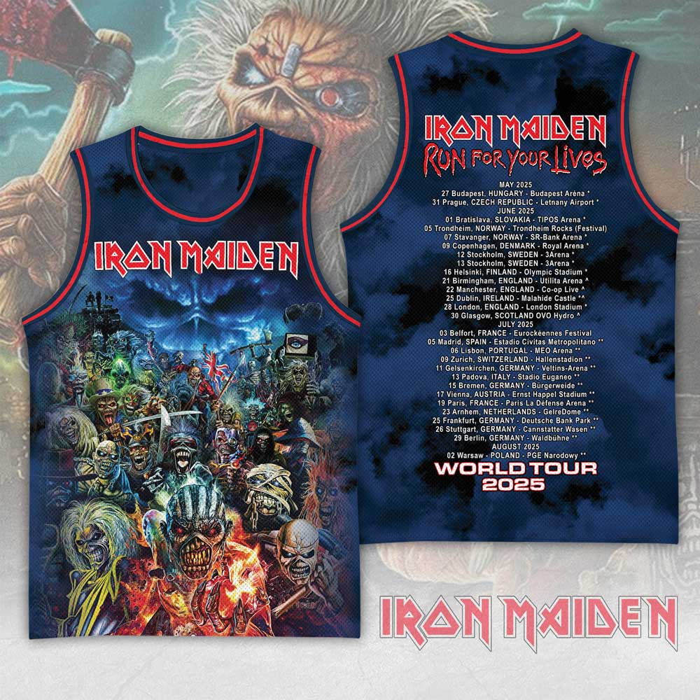 Iron Maiden Basketball Jersey – MAITM 12033