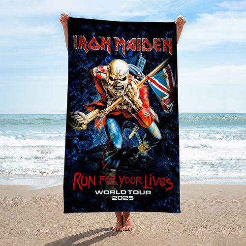 Iron Maiden Rectangle Beach Towel – HOATT 11785