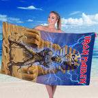 Iron Maiden Rectangle Beach Towel – HOATT17235