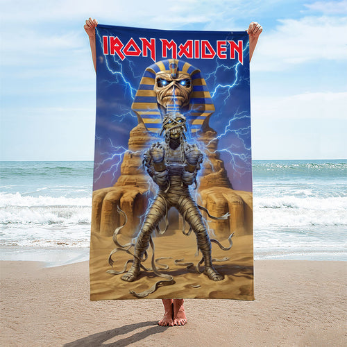 Iron Maiden Rectangle Beach Towel – HOATT17235