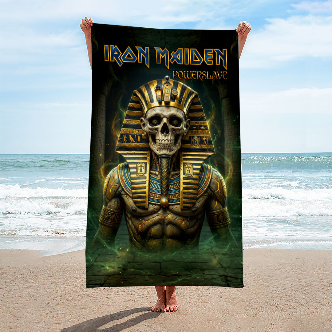 Iron Maiden Rectangle Beach Towel – HOATT20056