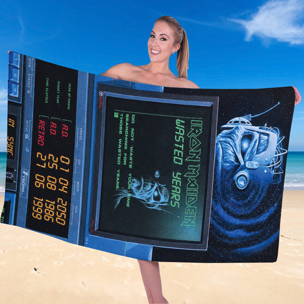 Iron Maiden Rectangle Beach Towel – TANTN24627