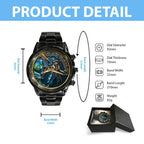 Iron Maiden Black Stainless Steel Watch – HOATT20782