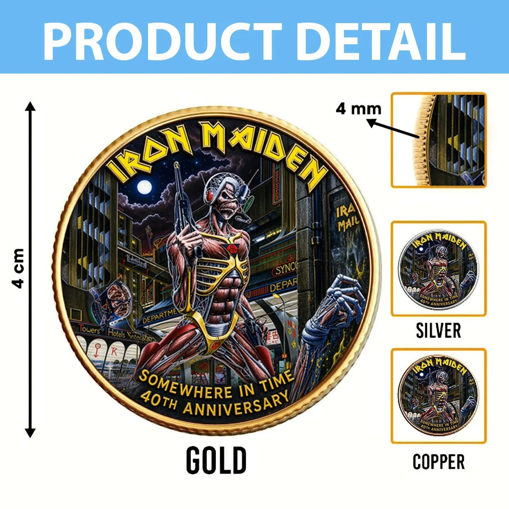 Iron Maiden Commemorative Coin – TMTHU9041