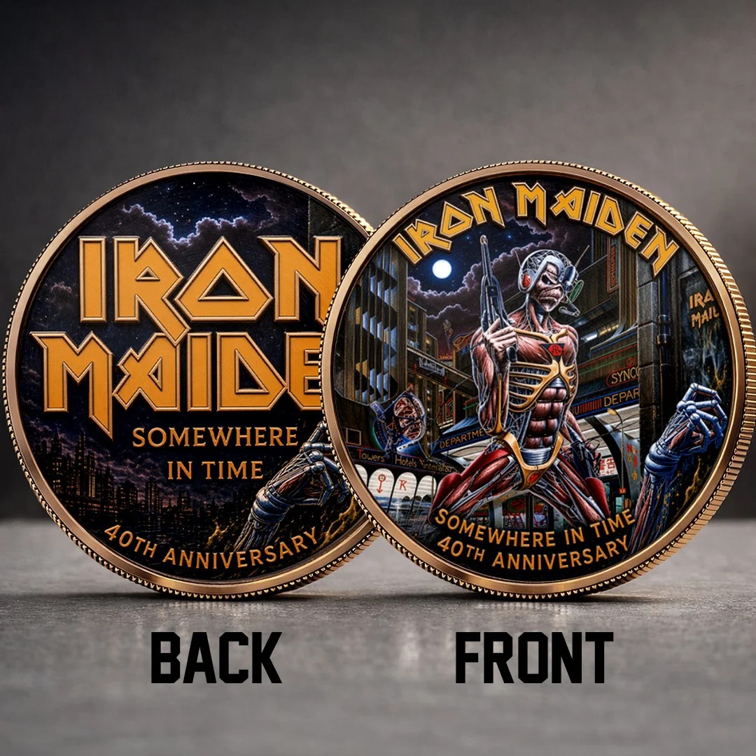 Iron Maiden Commemorative Coin – TMTHU9041