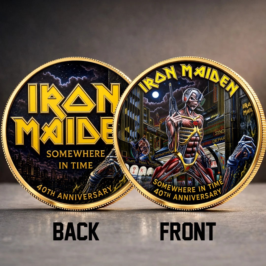 Iron Maiden Commemorative Coin – TMTHU9041
