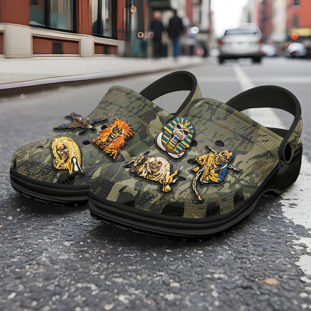 Iron Maiden Custom Clogs – TMTHU9530