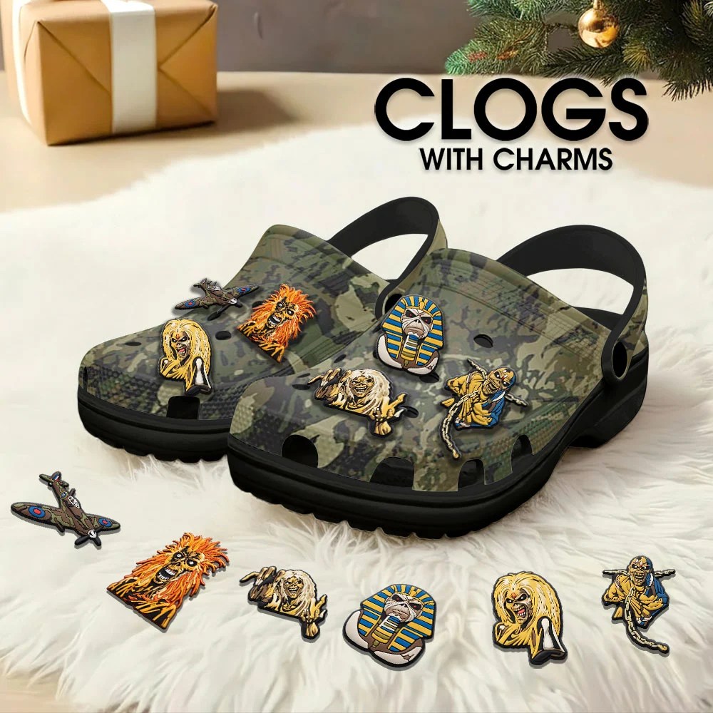 Iron Maiden Custom Clogs – TMTHU9530