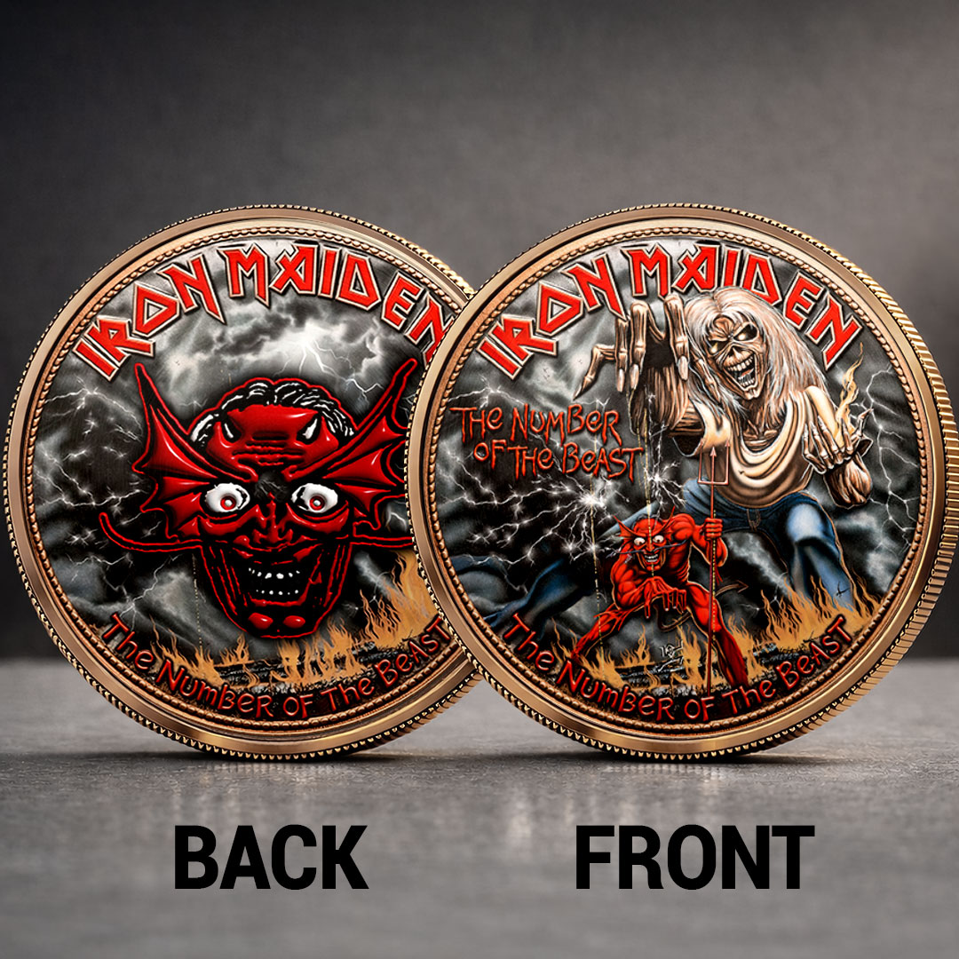 Iron Maiden Commemorative Coin – HOATT19960