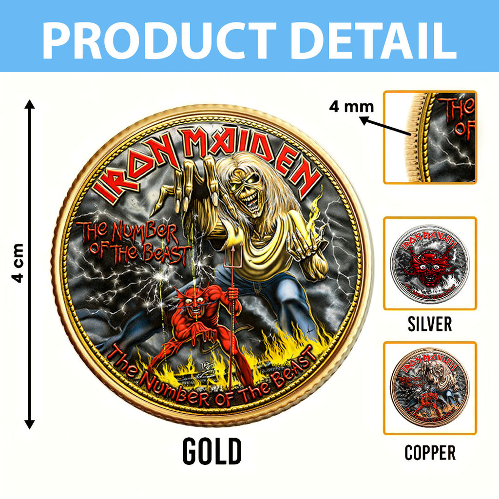 Iron Maiden Commemorative Coin – HOATT19960