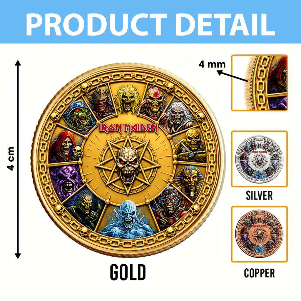 Iron Maiden Commemorative Coin – HOATT20231