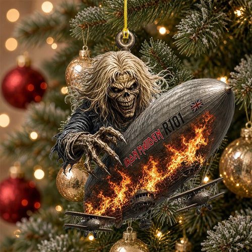 Iron Maiden Custom Shape 2-side Printed Acrylic Ornament – TMTHU9772