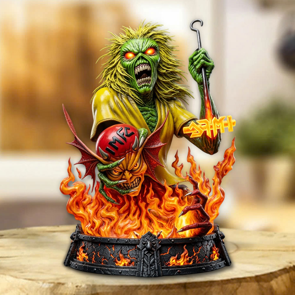 Iron Maiden Custom Shape Acrylic Plaque – GNE7917