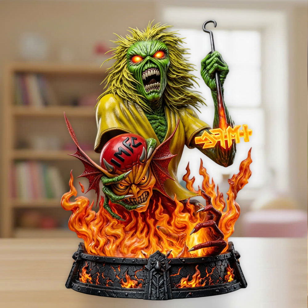 Iron Maiden Custom Shape Acrylic Plaque – GNE7917